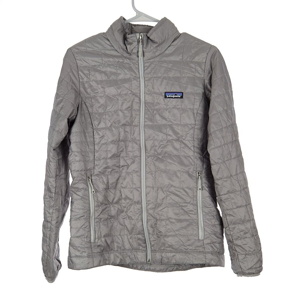 Patagonia Nano puff Primaloft Gray Jacket Women's Small